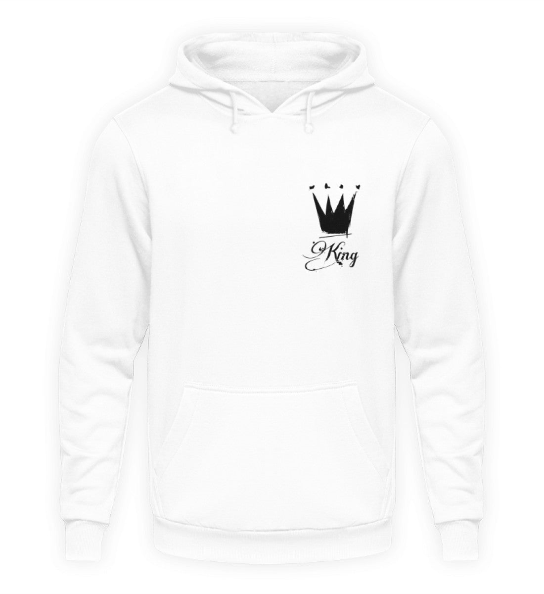 King Unisex Kapuzenpullover Hoodie