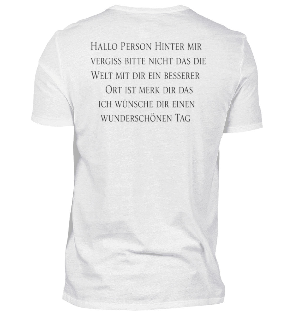 Person hinter mir Unisex T-Shirt