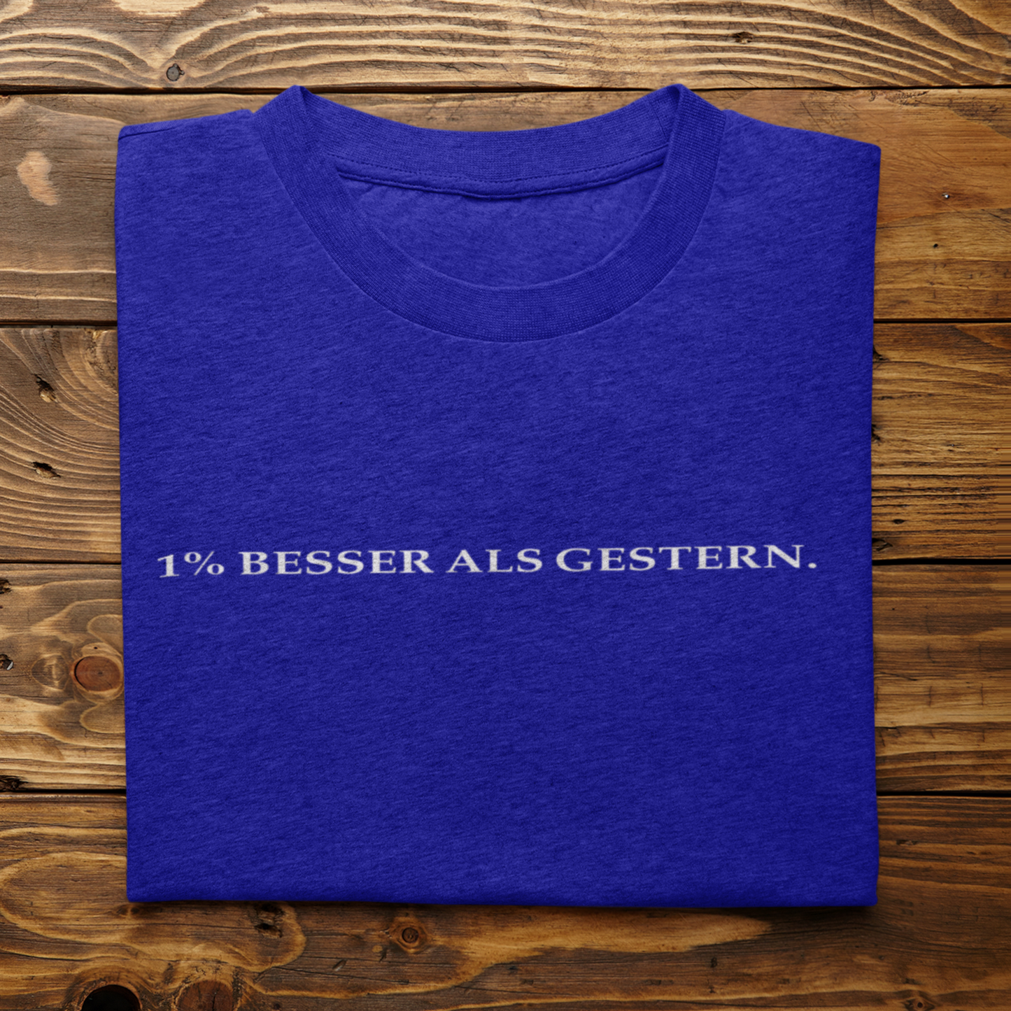 1% Besser als gestern Unisex T-Shirt