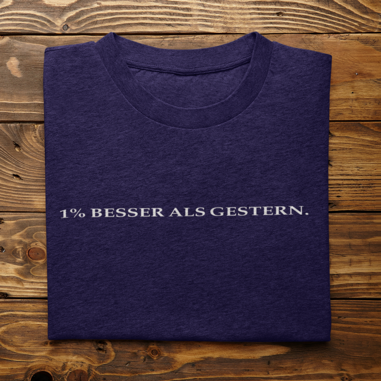 1% Besser als gestern Unisex T-Shirt