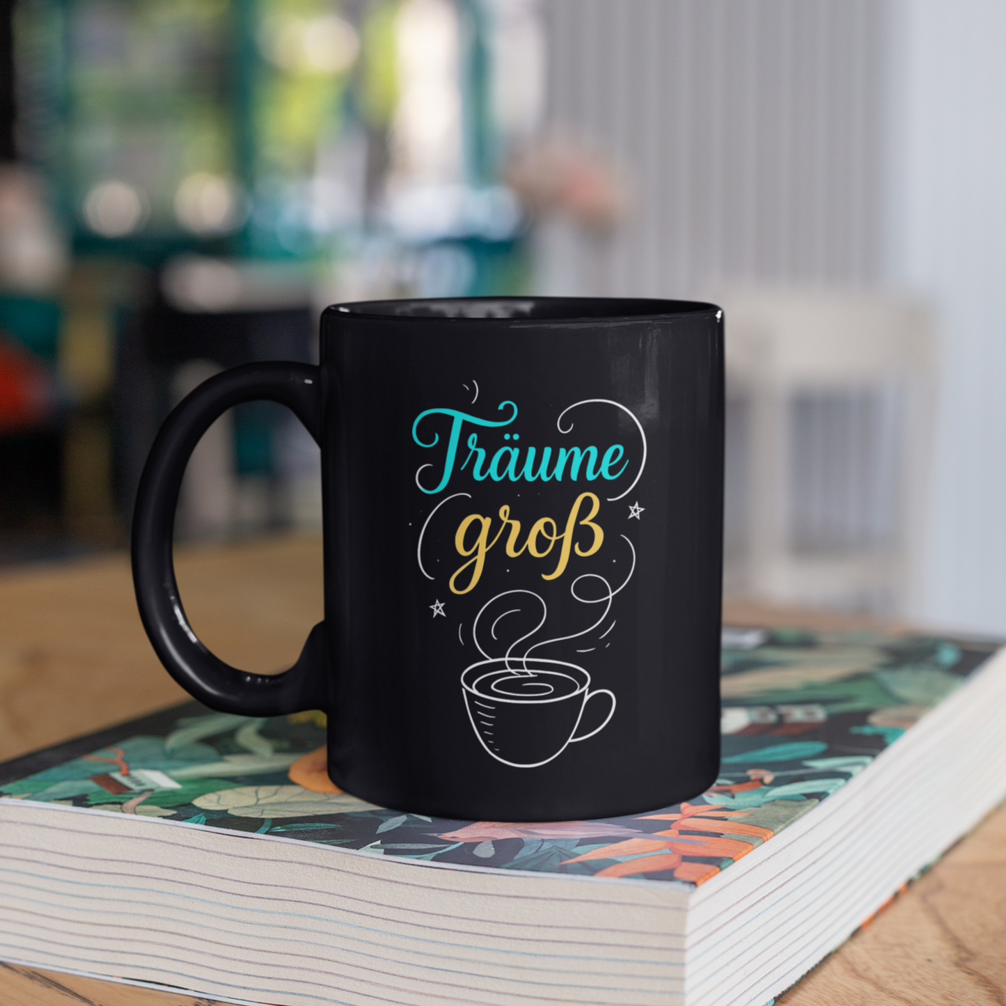 Träume groß Kaffeetasse