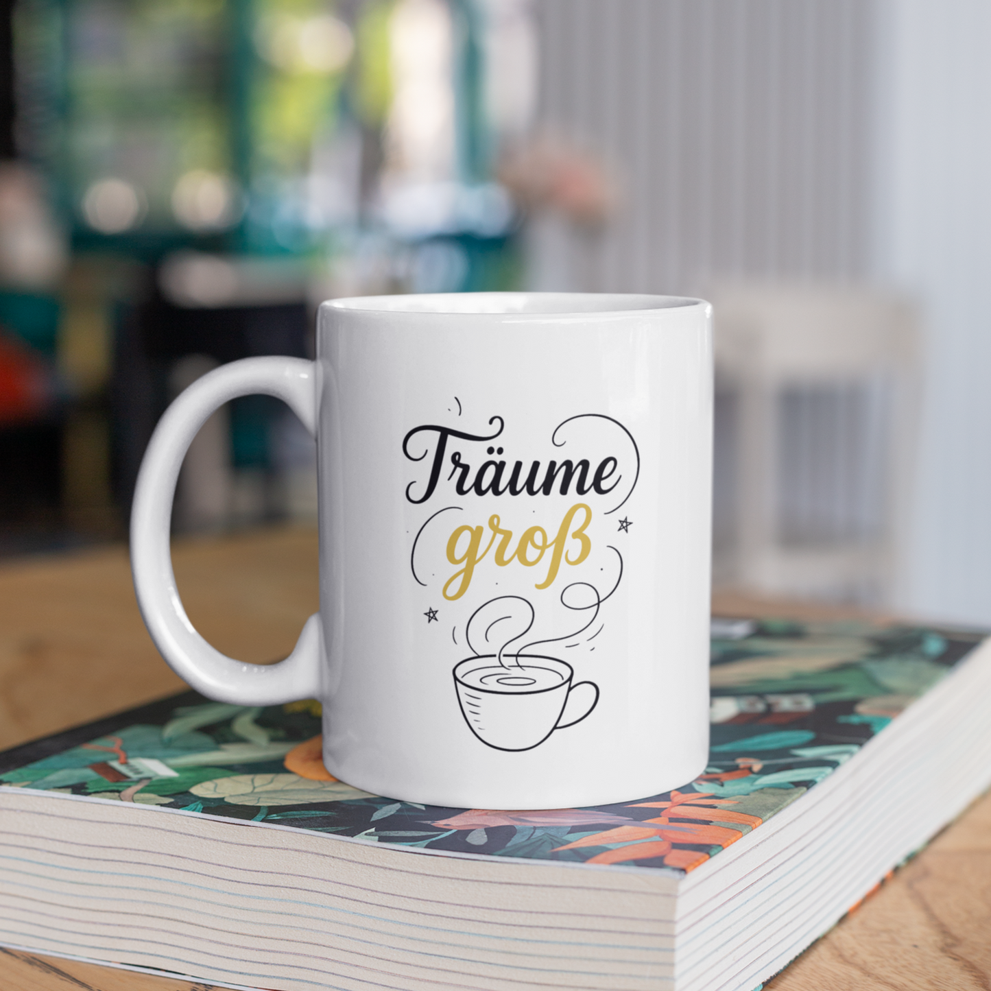 Träume groß Kaffeetasse