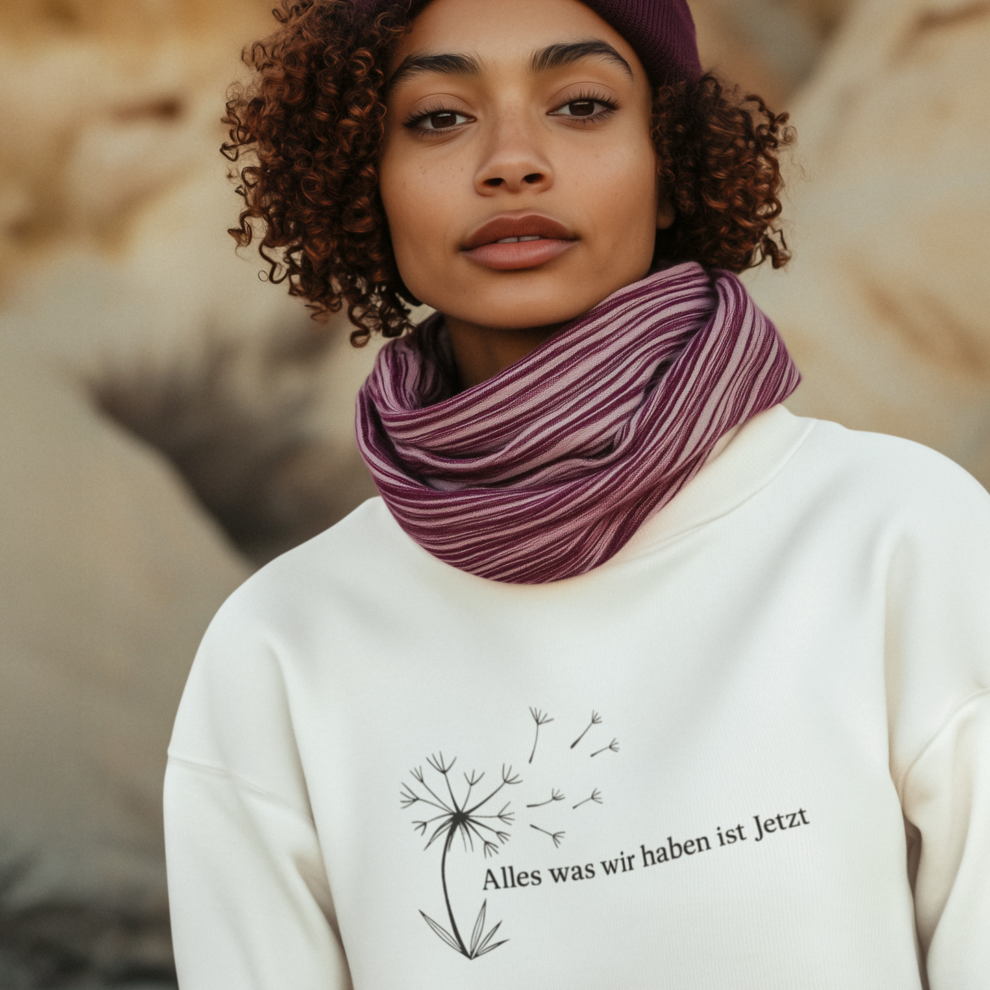 Alles was wir haben ist jetzt Unisex Sweatshirt